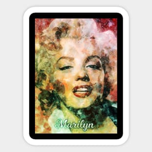 Marilyn Sticker